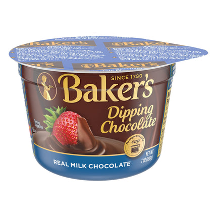 Baker's Chocolate Dipping Real Milk - 7 OZ 8 Pack
