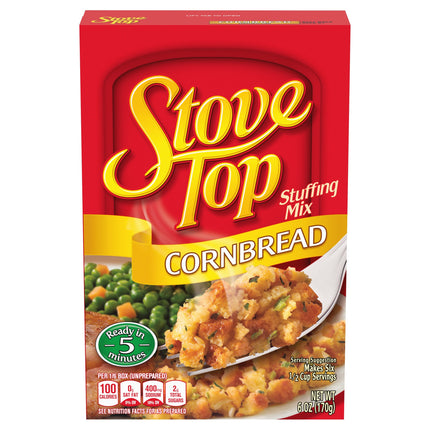 Stove Top Stuffing Mix Cornbread - 6 OZ 12 Pack