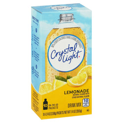 Crystal Light Drink Mix On The Go Lemonade Sticks - 1.4 OZ 12 Pack
