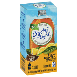 Crystal Light Drink Mix On The Go Iced Tea With Lemon Sticks - 0.7 OZ 12 Pack