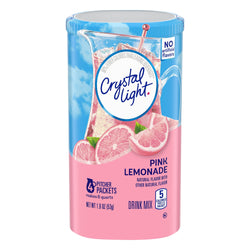 Crystal Light Drink Mix Pink Lemonade 8Qt - 1.9 OZ 12 Pack
