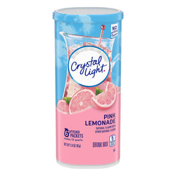 Crystal Light Drink Mix Pink Lemonade 12Qt - 2.9 OZ 12 Pack