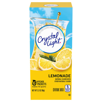 Crystal Light Drink Mix Lemonade 12Qt - 3.2 OZ 12 Pack
