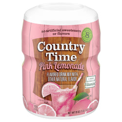 Country Time Drink Mix Pink Lemonade 8Qt - 19 OZ 12 Pack