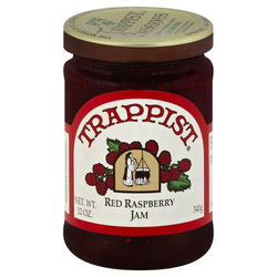 Trappist Red Raspberry Jam - 12 OZ 12 Pack