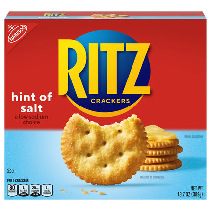 Ritz Crackers Hint Of Salt - 13.7 OZ 12 Pack