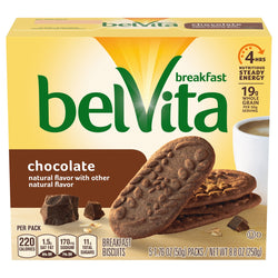 Belvita Breakfast Biscuit Chocolate - 8.8 OZ 6 Pack