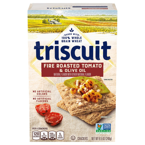 Nabisco Triscuit Fire Roasted Tomato - 8.5 OZ 6 Pack