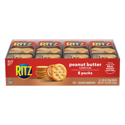Nabisco Ritz Sandwich Peanut Butter - 11.04 OZ 14 Pack