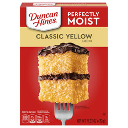 Duncan Hines Classic Yellow Cake - 15.25 OZ 12 Pack