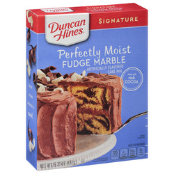 Duncan Hines Cake Mix Fudge Marble - 15.25 OZ 12 Pack