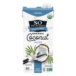 So Delicious Organic Vanilla Milk Coconut - 32 FZ 12 Pack