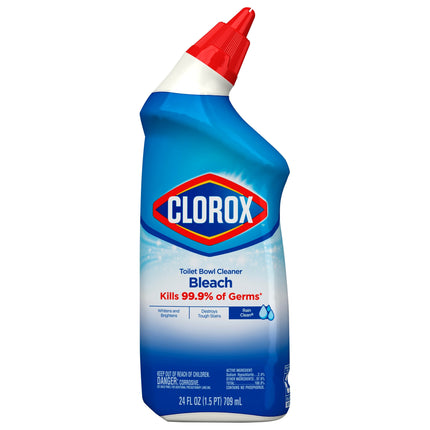 Clorox Toilet Bowl Cleaner With Bleach - 24 FZ 12 Pack