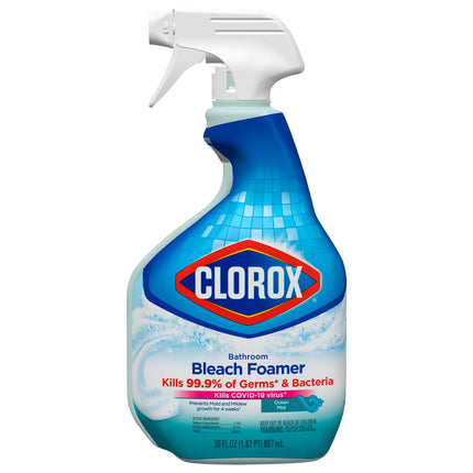 Clorox Spray Trigger Bathroom Bleach Foamer - 30 FZ 9 Pack