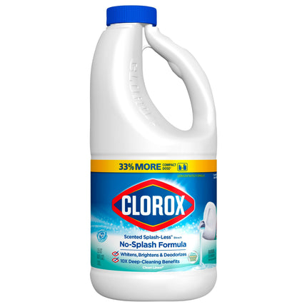 Clorox Bleach No-Splash Clean Linen - 40 FZ 6 Pack