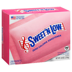 Sweet'n Low Sugar Substitute Packets - 8.8 OZ 12 Pack