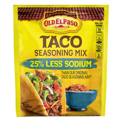 Old El Paso Seasoning Taco Low Salt - 1 OZ 32 Pack