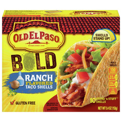 Old El Paso Bold Ranch Taco Shells - 5.4 OZ 6 Pack