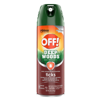 Off! Deep Woods Ticks - 6 OZ 12 Pack
