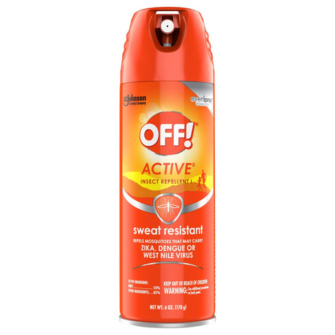 Off! Bug Repellant Aerosol Unscented - 6 OZ 12 Pack