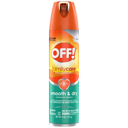 Off! Bug Repellant Family Care Smooth & Dry - 4 OZ 12 Pack