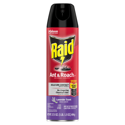 Raid Bug Repellant Ant & Roach - 17.5 OZ 12 Pack