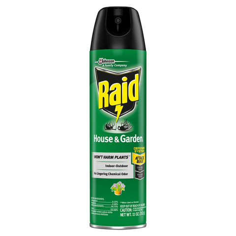 Raid House & Garden - 11 OZ 12 Pack