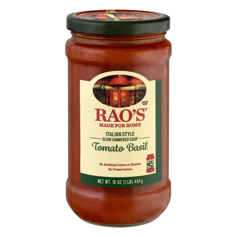 Rao's Tomato Basil Soup - 16 OZ 6 Pack