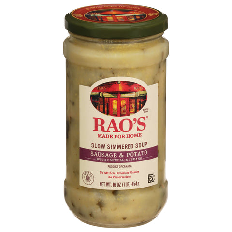 Rao's Sausage & Potato Slow Simmered Soup - 16.0 OZ 6 Pack