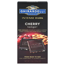Ghirardelli Intense Dark Cherry Tango Chocolate Bar - 3.5 OZ 12 Pack