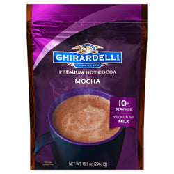 Ghirardelli Chocolate Mocha Hot Cocoa Mix - 10.5 OZ 6 Pack