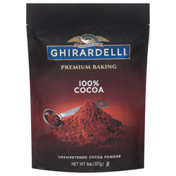 Ghirardelli 100% Unsweetened Baking Cocoa - 8 OZ 6 Pack