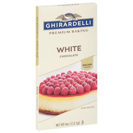 Ghirardelli White Chocolate Baking Bar - 4 OZ 12 Pack