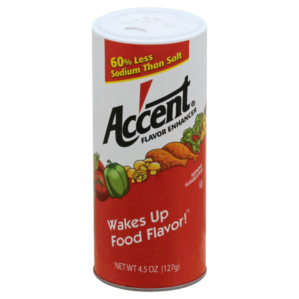 Accent Seasoning Low Sodium - 4.5 OZ 12 Pack