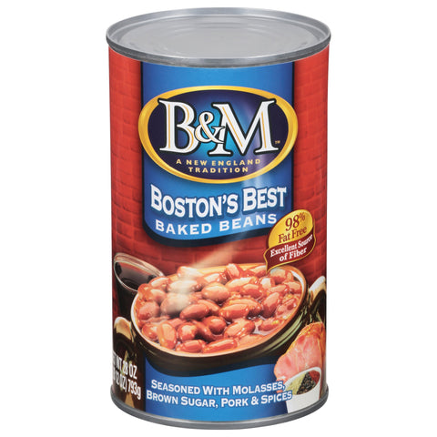 B&M Beans Baked Boston's Best - 28 OZ 12 Pack