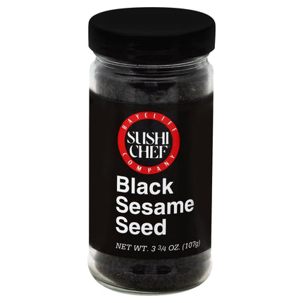Sushi Chef Black Sesame Seed - 3.75 OZ 6 Pack