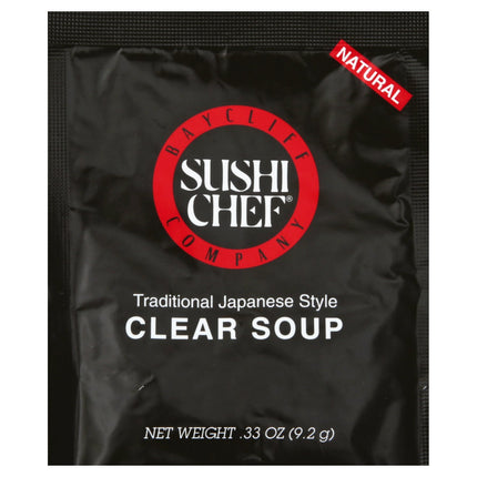 Sushi Chef Clear Soup Mix - 0.33 OZ 12 Pack