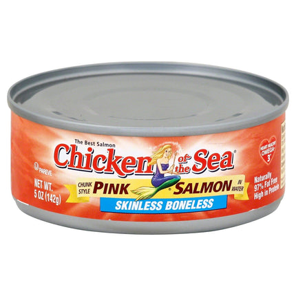 Chicken Of The Sea Salmon Pink Chunk In Water - 5 OZ 24 Pack