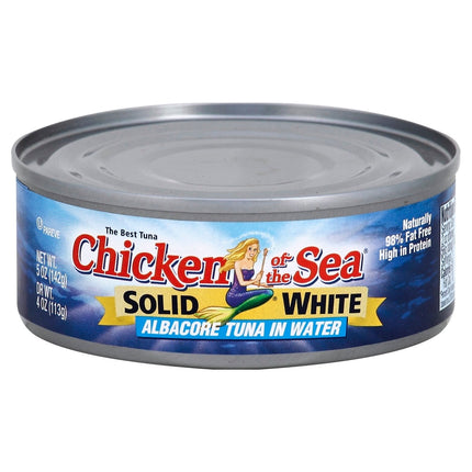 Chicken Of The Sea Tuna Solid White Albacore In Water - 5 OZ 24 Pack