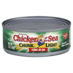 Chicken Of The Sea Tuna Chunk Light In Oil - 5 OZ 24 Pack