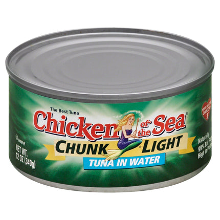Chicken Of The Sea Tuna Chunk Light In Water - 12 OZ 24 Pack