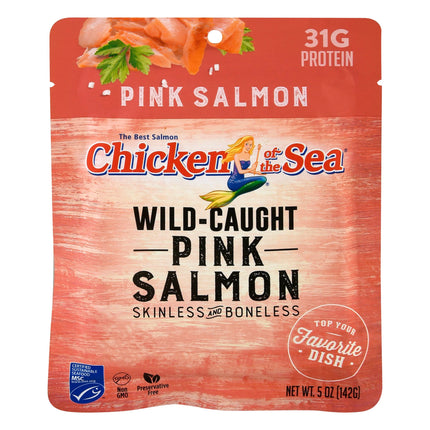 Chicken Of The Sea Salmon Pink Pouch - 5 OZ 12 Pack