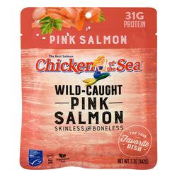 Chicken Of The Sea Salmon Pink Pouch - 5 OZ 12 Pack
