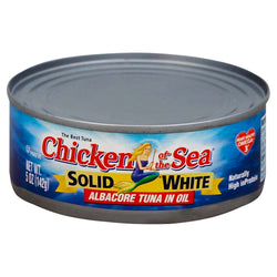 Chicken Of The Sea Tuna Solid White Albacore In Oil - 5 OZ 24 Pack