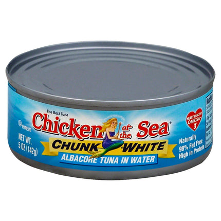 Chicken Of The Sea Tuna Chunk White Albacore In Water - 5 OZ 24 Pack