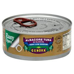 Genova Solid White Tuna Olive Oil Low Sodium - 5 OZ 12 Pack