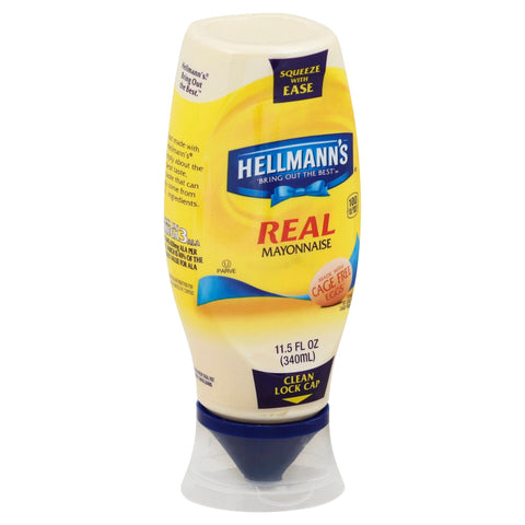 Hellmann's Mayonaise Squeeze - 11.5 FZ 12 Pack