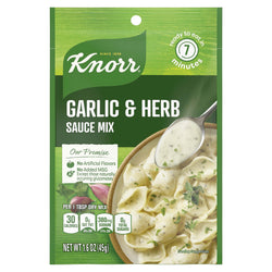 Knorr Sauce Mix Garlic & Herb - 1.6 OZ 24 Pack