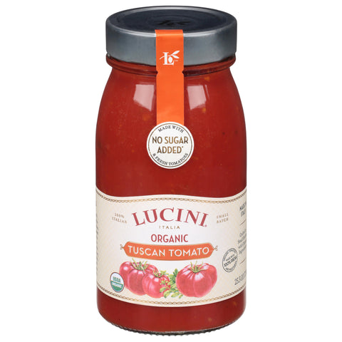 Lucini Italia Tuscan Tomato Sauce - 25.5 OZ 6 Pack