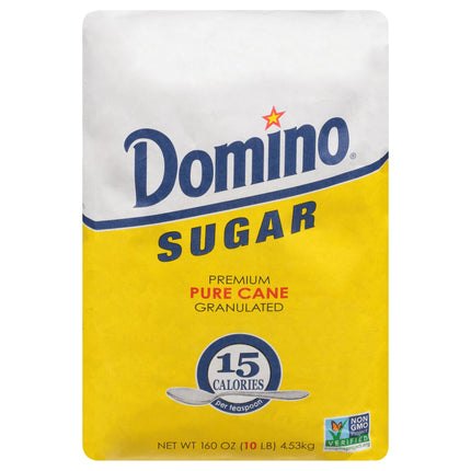 Domino Sugar Granulated - 10 LB 4 Pack